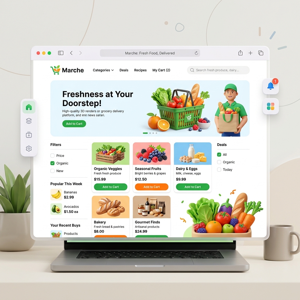 Marche Online Grocery App